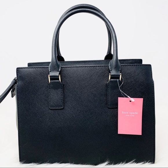 Kate spade Cameron medium satchel black new - Picture 3 of 6